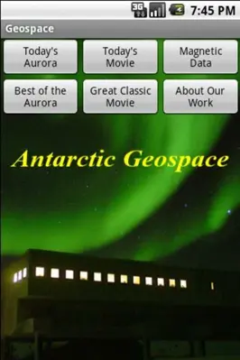 Geospace android App screenshot 1